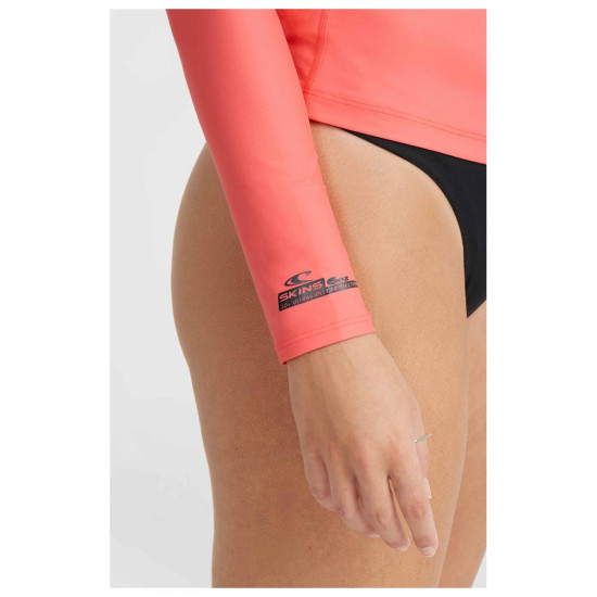 O'neill Γυναικεία μπλούζα κολύμβησης Essentials Bidart Long-Sleeve Skin